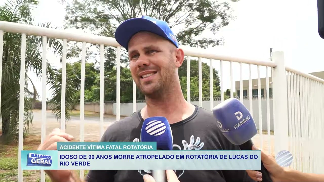 Idoso de 90 Anos Morre Atropelado em Rotatória de Lucas do Rio Verde; Polícia Investiga