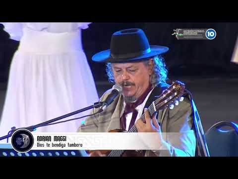 1777- Adrián Maggi. Dios te bendiga tambero. Triunfo de y por Adrián Maggi en Cosquín 2025