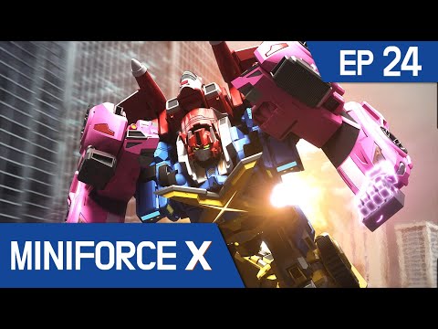 [KidsPang] MINIFORCE X Ep.24: Attack of Danbot Z