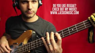 Easy Skanking - Bob Marley - QUALITY Sound Bass Cover - JJesusMusic