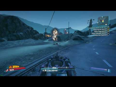 Psycho Midget Flies to the moon | Borderlands 2 Highlight