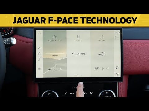 Jaguar F-Pace Media Screen | Android Auto, Apple CarPlay, Navigation and more!