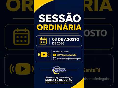 Abertura das Sessões Ordinárias de Agosto