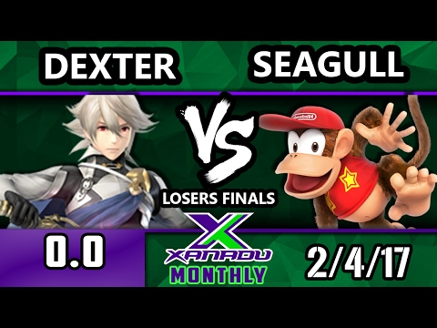 S@X Feb Monthly - Dexter (Corrin) Vs. Inc | Seagull Joe (Diddy Kong) SSB4 LF - Smash 4 - Smash wii U