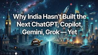 Why India Hasn’t Built the Next ChatGPT, Copilot, Gemini, Grok — Yet