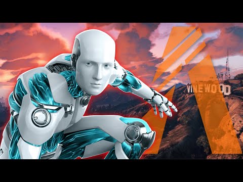 A Robot in GTA V (Fivem, PMA RP )