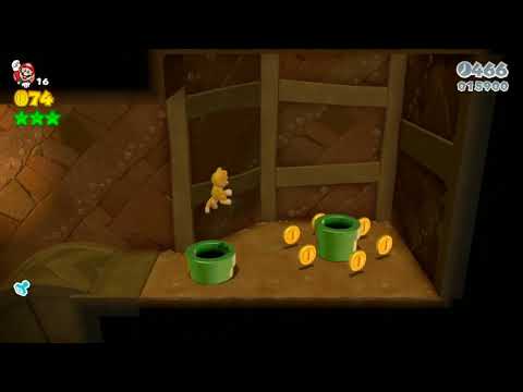 Super Mario 3D World (Switch) 2-4 100% Speedrun - Time: 39 (WR)