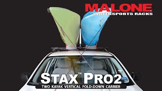Malone Stax Pro 2 Kayak Roof Rack Outdoorplay