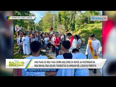 Balitang Bisdak: Via Crusis, gihimo sa mga taga Sierra Bullones, Bohol