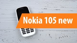 Сотовый телефон Nokia 105 New белый