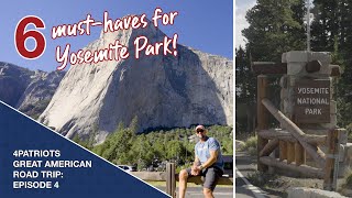 4Patriots First Time in Yosemite? 6️⃣ Must-Have Items!