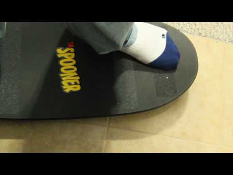 spooner board skateboard/surfboard trainer/balance board review