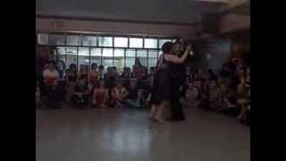 Julio Balmaceda y Corina de la Rosa @ Viva La Pepa milonga, Di Sarli "Porque regresas tu" Oct 2013