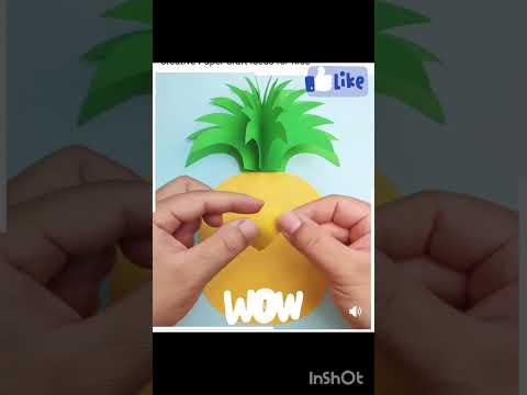 Fruit pineapple Craft #fruit #art #craft #ideas #enjoy #hack #diy #easy #short #trending #reels #new