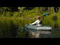 Aquaglide Backwoods Angler 75 Inflatable Kayak - video 1
