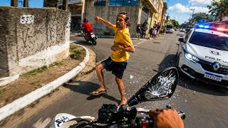 ENQUADROS  E FUGAS DE MOTO (EP.196)