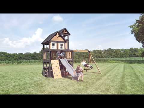 Backyard Discovery Mystic Tower Swing Set