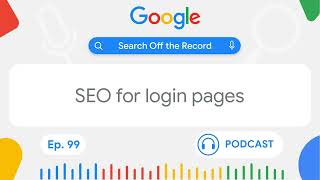 Optimizing login-page content for Google Search