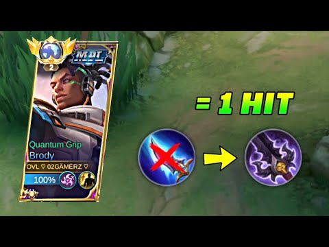 BRODY NEW 1 HIT BUILD & EMBLEM SET TUTORIAL 2023!! (You must try) REAL ONE SHOT BUILD 😱