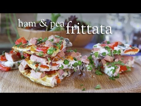Slimming World Syn-free ham & pea frittata recipe - FREE