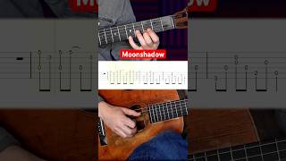 Moonshadow Cat Stevens Guitar Fingerstyle Tutorial #shorts #guitar