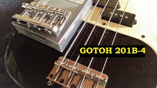 Video thumbnail for Gotoh 201B-4 Bridge Upgrade - Squier Precision Bass by Tix Customs Ph