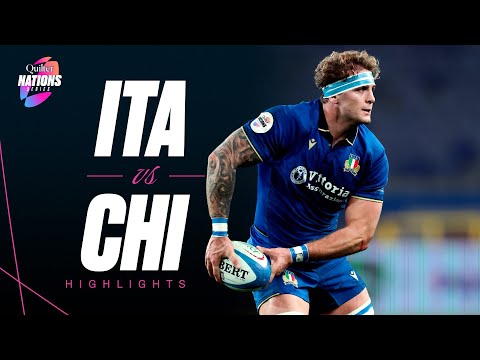 HIGHLIGHTS | Italy v Chile | Hard fought clash in Genoa