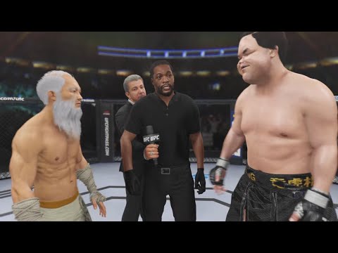 UFC 4 - Old Bruce Lee vs. Sumo Wrestler - Crazy UFC 👊🤪