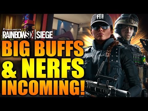 Rainbow Six Siege - In Depth: BIG BUFFS & NERFS INCOMING! Ash/Lesion/Capitao and more!