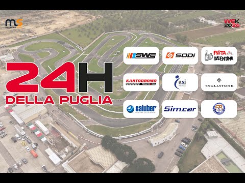 Live Streaming 24h della Puglia | WEK National Series 2026 | lunedì 5 gennaio ore 8:00