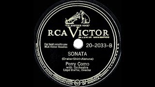 1947 HITS ARCHIVE: Sonata - Perry Como