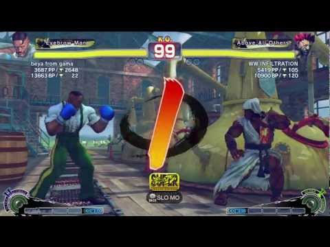 beya from gama (Dudley) vs INFILTRATION (Akuma) - AE 2012 Ranked Match *720p HD*
