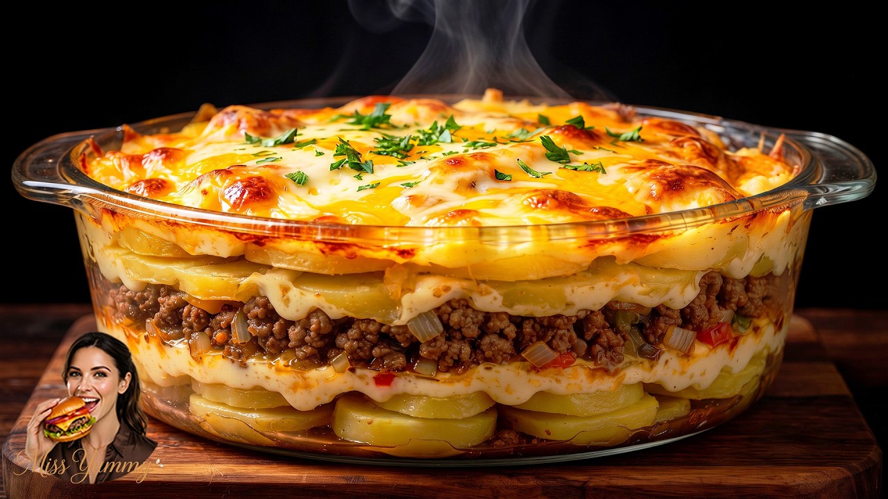Incrível! Jantar rápido pronto em 10 minutos! 😋 Receita simples e deliciosa de carne moída com batatas