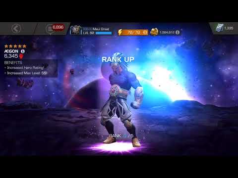 Rank Up 5* Aegon to R4 & Awaken to 160!! - Marvel Contest of Champions