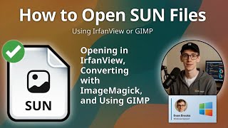 How to Open SUN Files (Sun Raster Image)