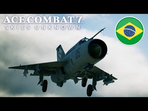 Ace Combat 7 | Mission 5 | English Audio and Portuguese Subtitles