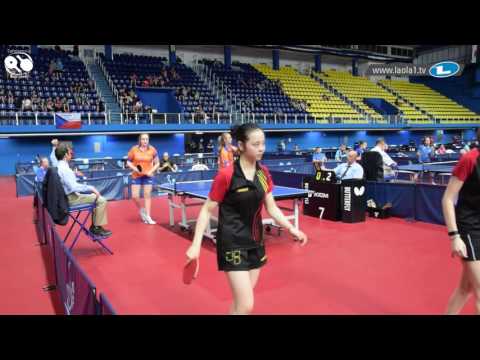 EYC 2016: Angelique Gertenbach & Heleen Hop - Lisa Lung & Eline Loyen