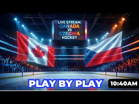LIVE: Canada vs Czechia | McDavid vs Pastrnak | 2026 Olympic Hockey QUARTER-FINALS