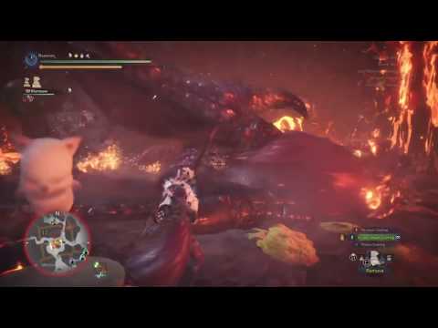 MHworld | Arch Tempered  Teostra Bow weapon solo  5"25"36