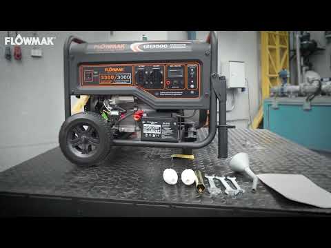 Puesta en marcha generador a gasolina - Flowmak