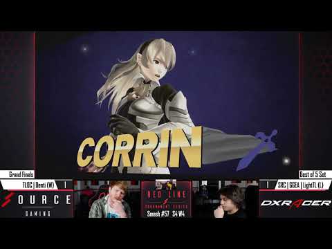Red Line Smash 57 - SRC | GGEA | Light (Corrin) Vs. TLOC | Denti (Diddy). GF.