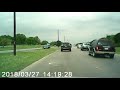 Vehicle Pulled Over To The Left On A Busy Road