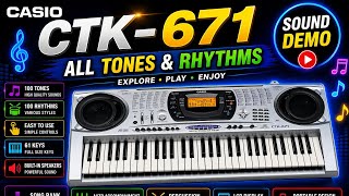 Video thumbnail for Casio CTK 671 | Casio CTK 671 Demo by Rockstar Music Store