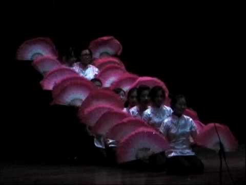 Stuyvesant Culture Fest 2009 Act 2,4 and 7 Indian Dance, Chinese Fan Dance and Peacock Dance