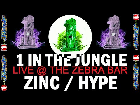 1 IN THE JUNGLE -  Zinc/Hype Live @ The Zebra Bar 96'
