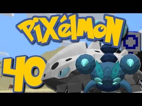 Pixelmon Ep. 40 - ARON EVOLVES + BLUE BOSS! (Pixelmon Version 3.0.4)