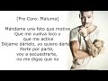 Maluma - GPS (Lyrics) ft. French Montana