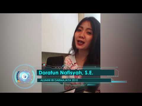 Testimoni Alumni IIB Darmajaya 2010 - Doratun Nafisyah, S.E