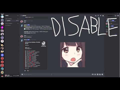 Mudae Disable List
