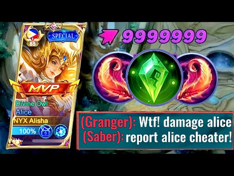 LOCKING ENEMIES WHO KILLED ME TO REVENGE THEM! | DAMAGE HACK| ALICE GAMEPLAY 2023| MLBB